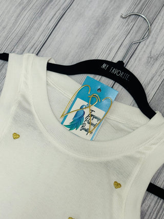 Golden Heart Cleo Tank