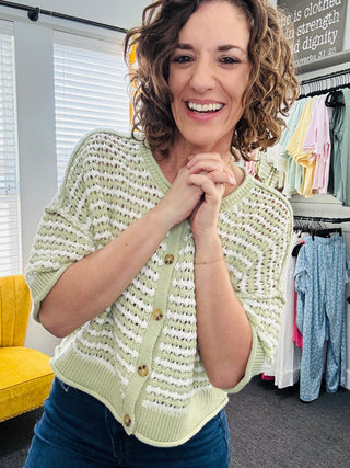 Green Meadow Cardigan