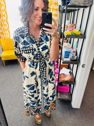 Harvest Blue Dress