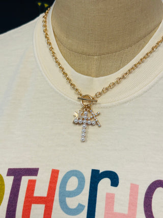 Cam Cross Necklace