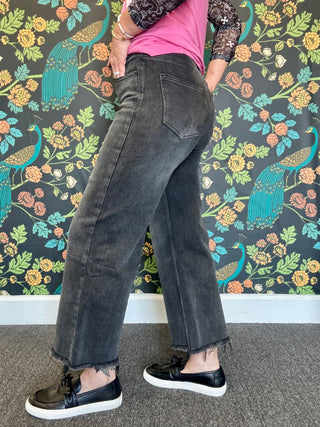Washed Black Jeans