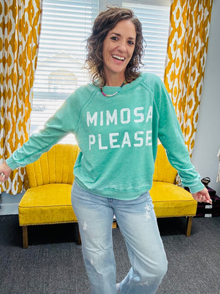 Mimosa Please Pullover
