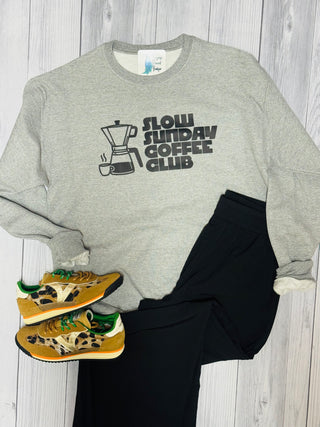 Slow Sunday Coffee Club Sweatshirt