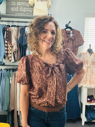 Brown Sugar Blouse
