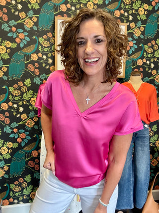 Raspberry Bliss Blouse