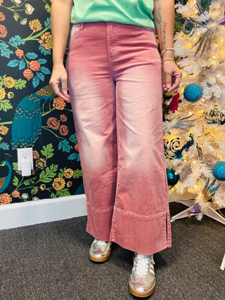 Antique Rose Corduroy Pants