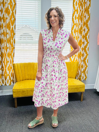 Violet Radiance Dress