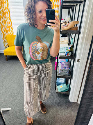Chestnut Stripe Pants