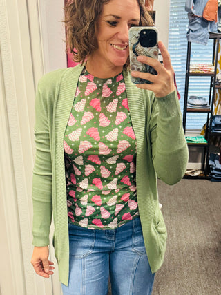 Frosted Pine Cardigan
