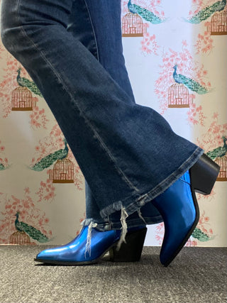 Electric Blue Rowdy Boot