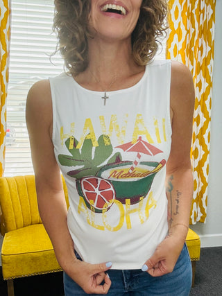 Hawaii Aloha Tank