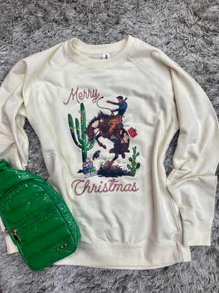Cowboy Christmas Sweatshirt