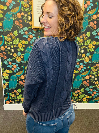 Imperial Blue Yolani Sweater