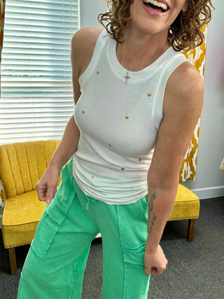 Golden Heart Cleo Tank