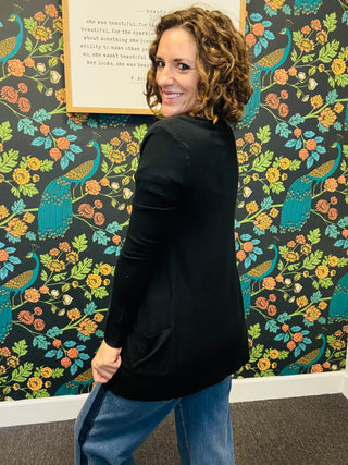 Black Midnight Cardigan