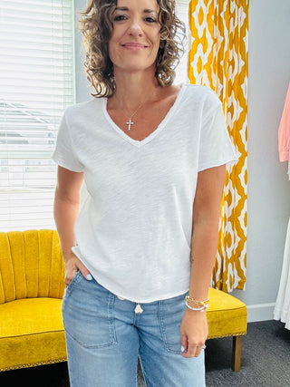 White Vanya Tee
