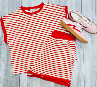 Red Striped Shirt