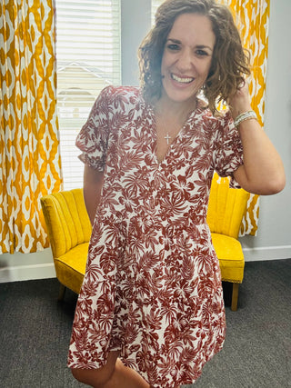 Marina Brown Dress