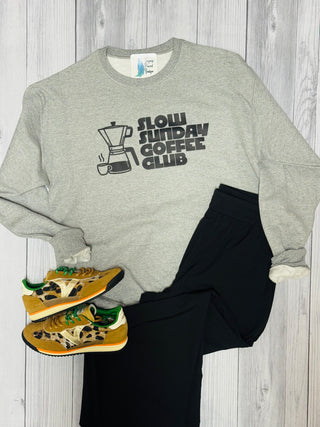 Slow Sunday Coffee Club Sweatshirt