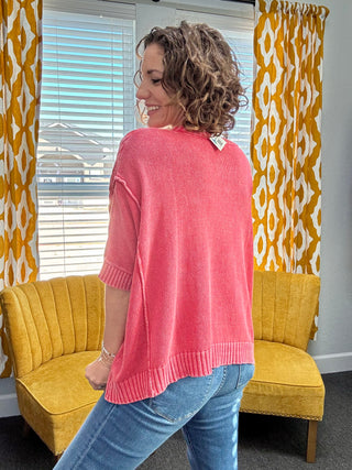 Wanderlust Red Pullover