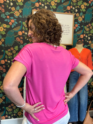 Raspberry Bliss Blouse
