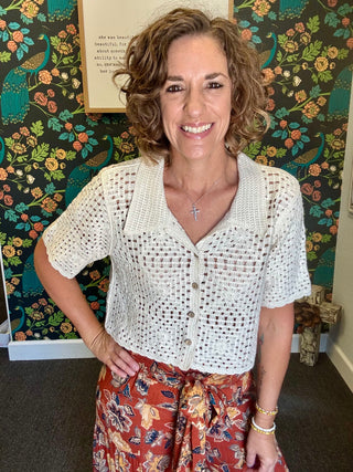 Crochet Coconut Top