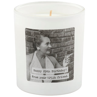 Happy 29th Birthday Candle