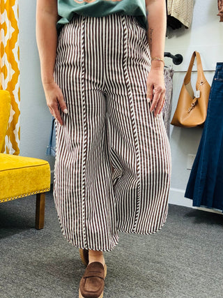 Chestnut Stripe Pants
