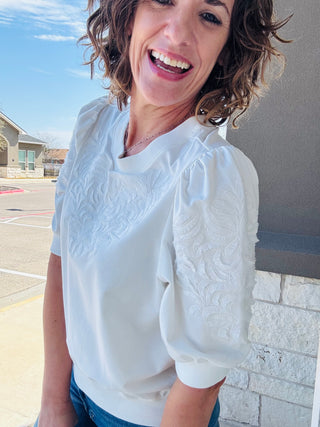White Kyle Top