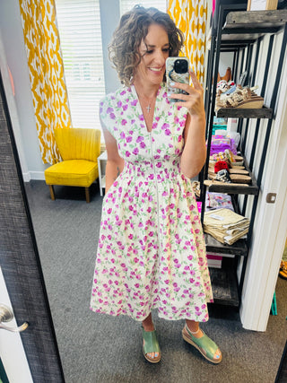 Violet Radiance Dress