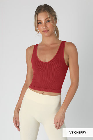 Vintage Cherry Crop Top