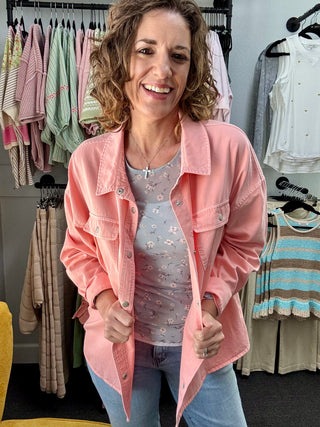 Peaches & Cream Adrianna Shirt