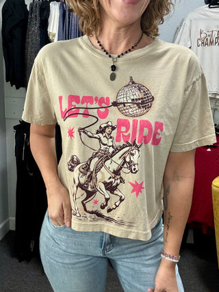 Giddy-Up & Glitter Tee
