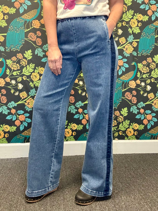 Denim Horizon Wide Leg