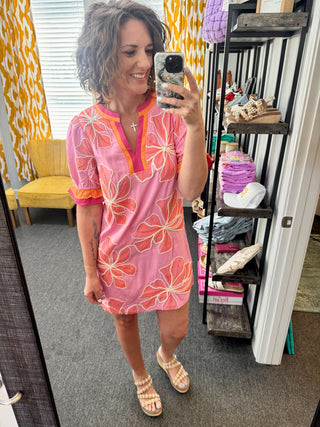 Papaya Pop Dress
