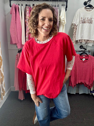 Sweetheart Slouch Top