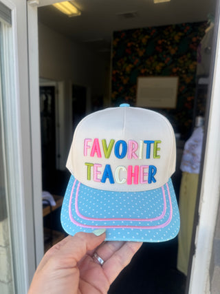 Favorite Teacher Hat