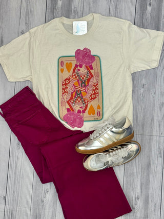 Queen of Hearts Tee