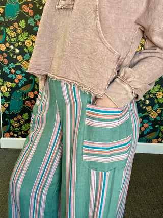 Market Day Stripe Pants