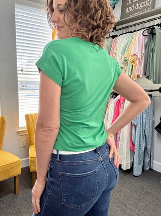 Emerald Ease Tee