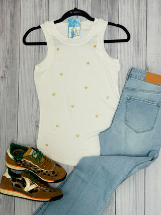 Golden Heart Cleo Tank