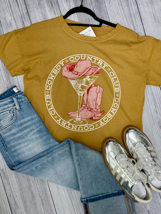 Cowboy Country Club Tee