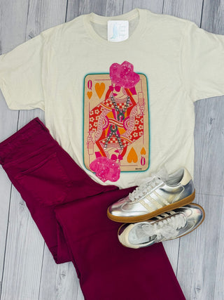 Queen of Hearts Tee