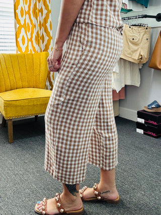 Woodsmoke Gingham Pants