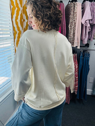 Ecru Everyday Pullover