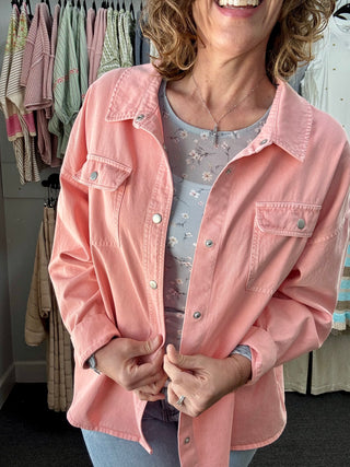 Peaches & Cream Adrianna Shirt