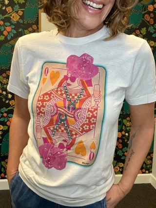 Queen of Hearts Tee
