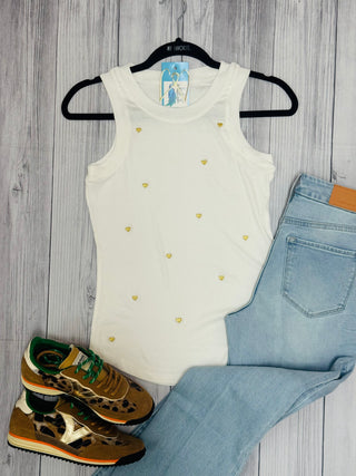 Golden Heart Cleo Tank