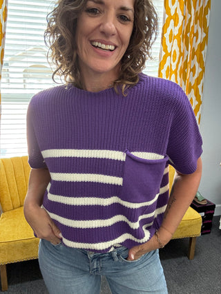 Purple Spirit Sweater