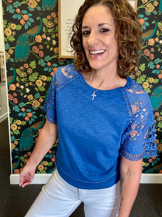 Deia Crochet Top
